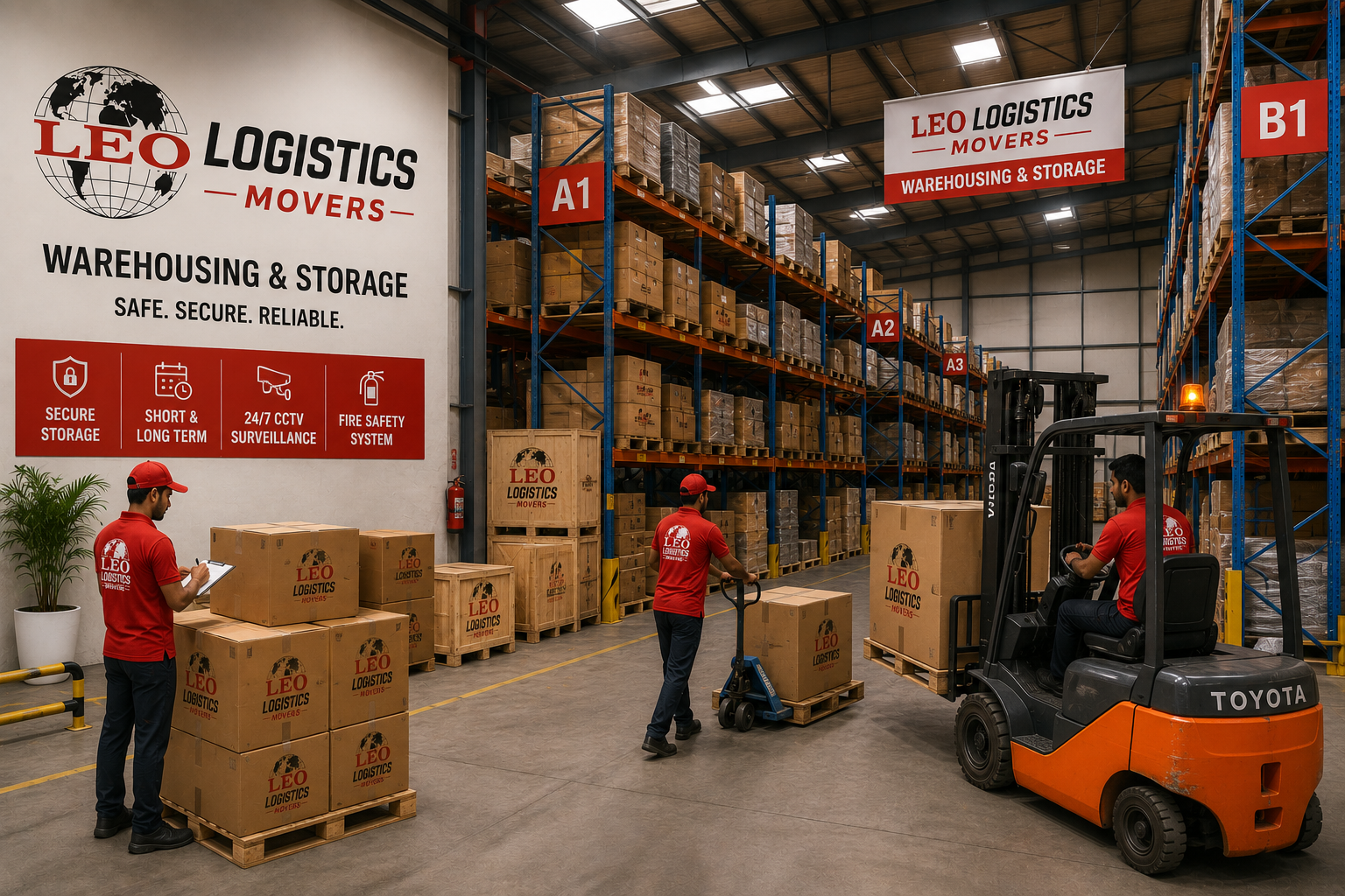 Warehousing and storage facility