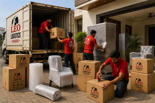 Loading, unloading and packing service